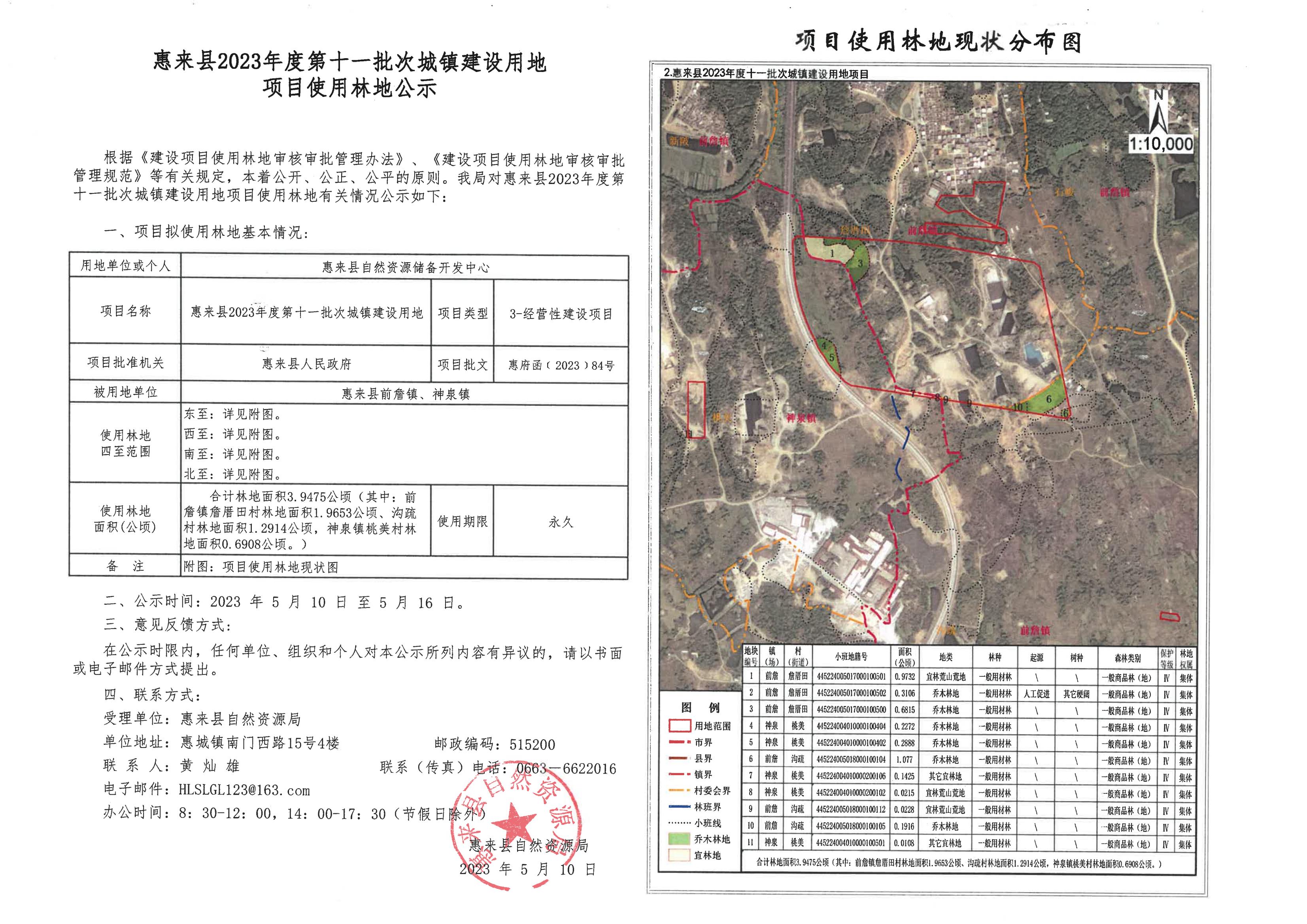 惠来县2023年度第十一批次城镇建设用地使用林地公示_00.jpg