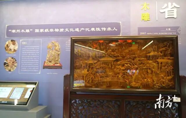 潮州木雕。